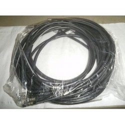 Juego de cables negros. (Tipo economico).