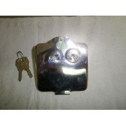 Puerta acceso deposito cromada con llave. S2/S3