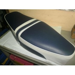 Asiento Vespa Sprint/GT Azul/Blanco.