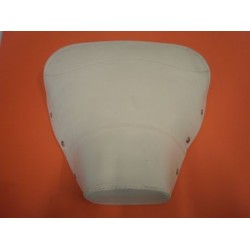 Tapiceria asiento indiv. trasero beige. S2/S3.