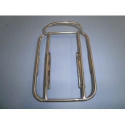 Parrilla trasera pequeña con base. Inox. S3.
