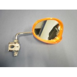 Espejo de bordon Blanco/Naranja.