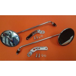 JGO. ESPEJOS CROMADOS+PLETINAS VESPA
