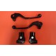 KIT SPORT MANETAS+BOTAS VESPA NEGRO