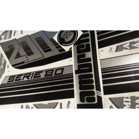 KIT ADHESIVOS LAMBRETTA 150 SERIE 80