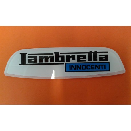 ANAGRAMA TRAS. S3 'LAMBRETTA' (AZUL)