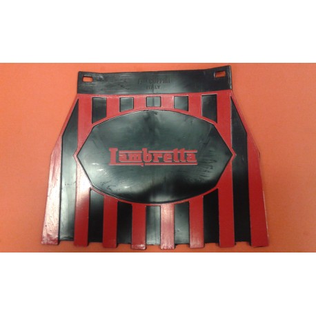SALVABARROS RAYAS LAMBRETTA ROJO/NEGRO