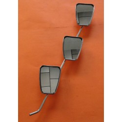 VARILLA 56cm + 3 ESPEJOS STADIUM INOX