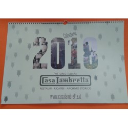 CALENDARIO 2018 CASA LAMBRETTA