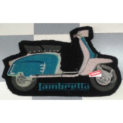 ALFOMBRA SUELO 'LAMBRETTA' AZUL