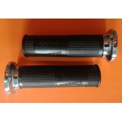 PUÑOS NEGRO/CROMADO VESPA 