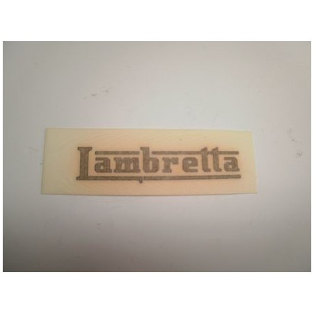 Adhesivo 'Lambretta' del deposito. D/LD