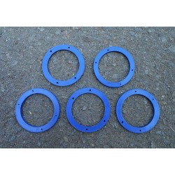 MOLDURA CLAXON AZUL VESPA