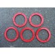 MOLDURA CLAXON ROJA VESPA