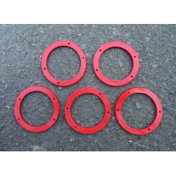 MOLDURA CLAXON ROJA VESPA