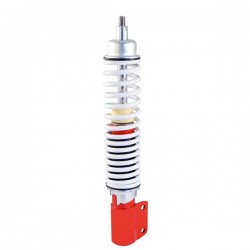 AMORTIGUADOR DELANTERO REGULABLE BCO/ROJO RMS