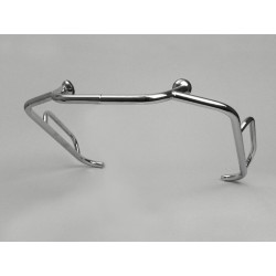 DEFENSA DELANTERA CROMADA ESCUDO VESPA/LAMBRETTA