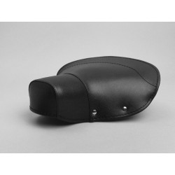 TAPICERIA ASIENTO INDIVIDUAL NEGRA S2-S3. CASA LAMBRETTA