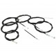 CABLES Y FUNDAS NEGRAS PK (JGO)