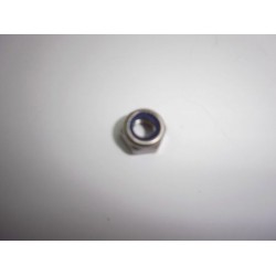 Tuerca abierta de aro de rueda. Inox.
