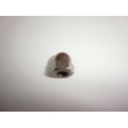 Tuerca ciega aro de rueda. Inox.