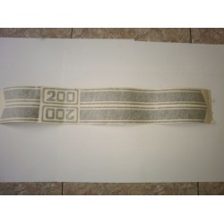 Juego adhesivos cofanos Scooterlinea '200' años 70'S.