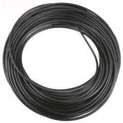 FUNDA CABLE NEGRA CON TEFLON 6mm/2.5mm (1 METRO)