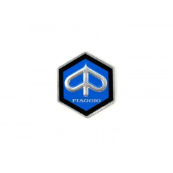 ESCUDO HEXAGONAL ADHESIVO PIAGGIO 26mm