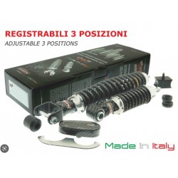 AMORTIGUACION CARBONE 75/125 REGULABLE CARBONO (KIT)