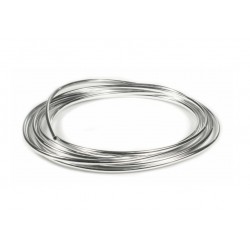 BORDON FLEXIBLE PLASTICO CROMADO (FINO)