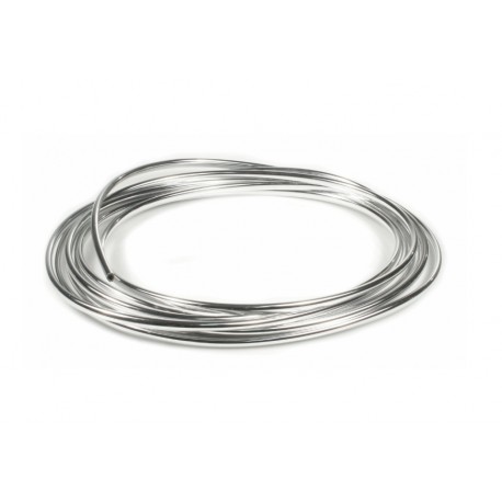 BORDON FLEXIBLE PLASTICO CROMADO (FINO)