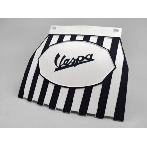 SALVABARROS RAYAS VESPA BLANCO/NEGRO