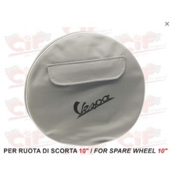 FUNDA RUEDA REPUESTO GRIS VESPA 10"