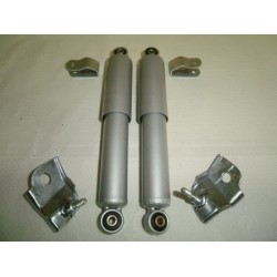 Kit amortiguadores delantero grises+Pletinas sujeccion S2/S3.